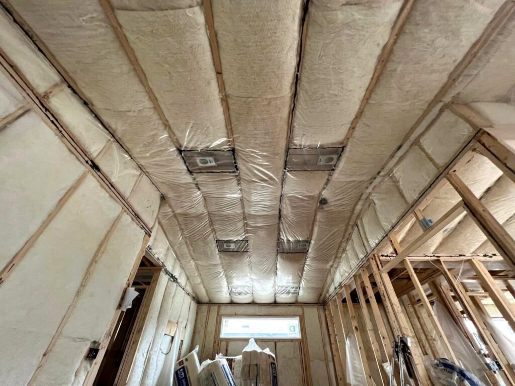 calgary spray foam insulation framing